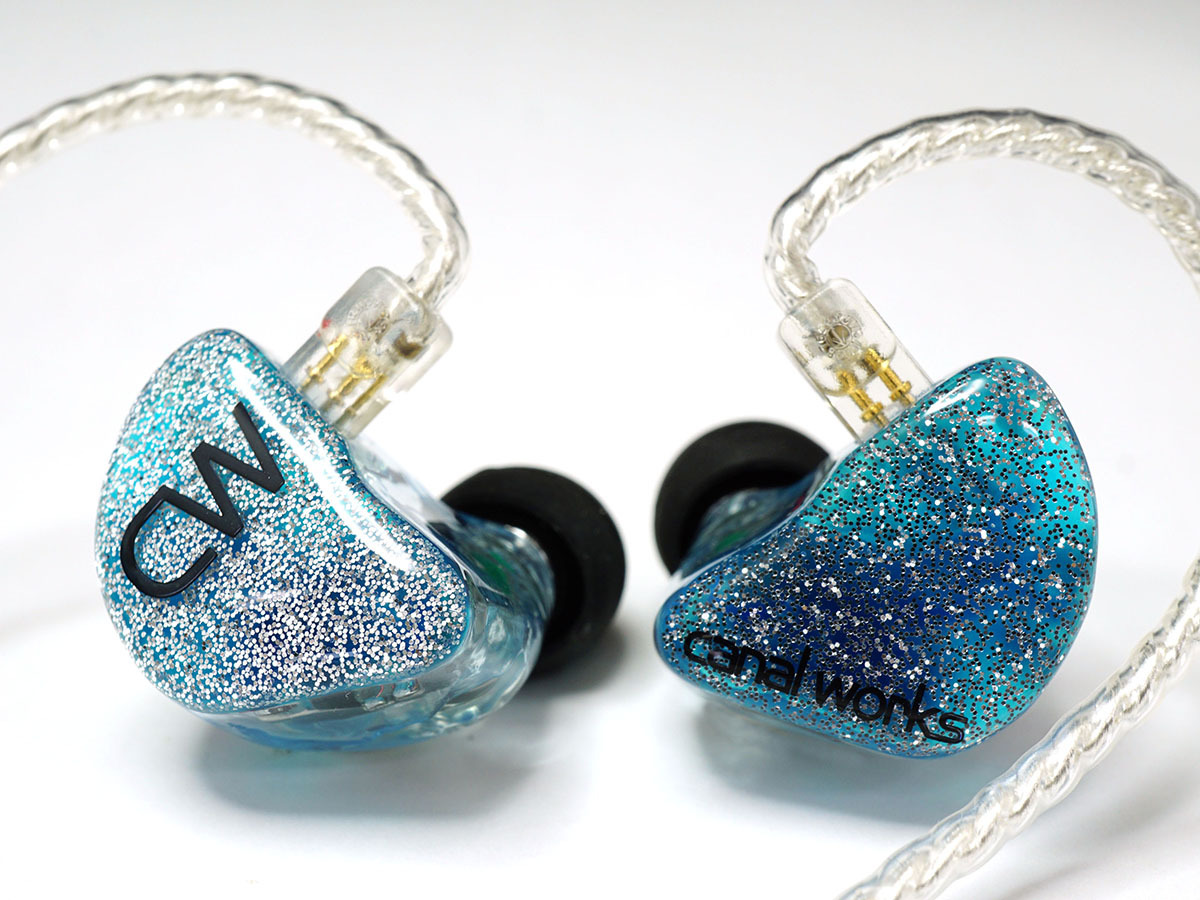 カナルワークス、中高域をワイドレンジ化した4BAカスタムIEM「CW