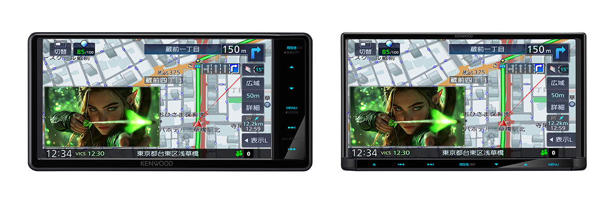 KENWOOD�uMDV-L613W�^MDV-L613�v���i�摜