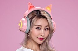 Razer 光るネコミミ 付きのゲーミングヘッドセット Kraken Kitty Phile Web