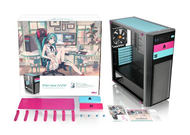 画像10 初音ミクのpc部屋 を再現するpc周辺機器6種類 ツクモ店舗 ネットショップで7 1から予約開始 Phile Web