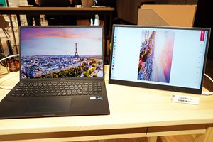 LG、軽量化&USB PD対応の16型ポータブルモニター「LG gram +view