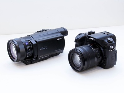 4Kカメラ、買うならどっち？ ソニー“HandyCam”「FDR-AX100」VS 