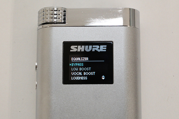 SHA900　SHURE ポータブルアンプ　ポタアン Sandal Audio: SHURE SHA900 ポータブルDAC・ヘッドホンアンプの