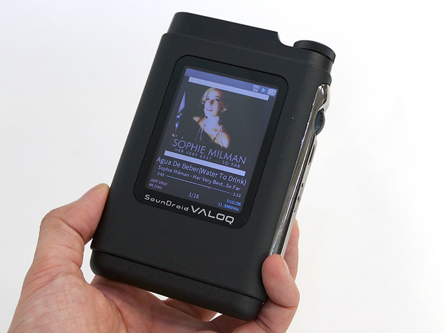 VENTURECRAFT ハイレゾポータブルプレーヤー SounDroid ベンチャークラフト、DSD対応ポータブルアンプ「SounDroid