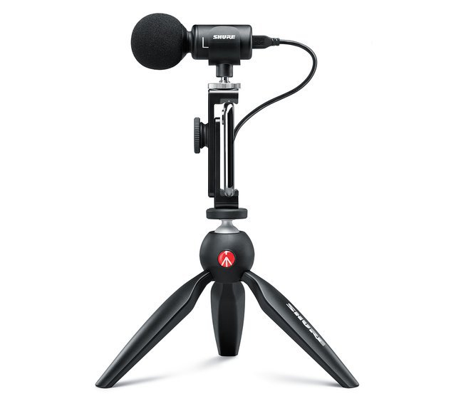 Shure MV88+ 正常稼働品 MV88+ ステレオUSBマイクロホン - ステレオコンデンサー