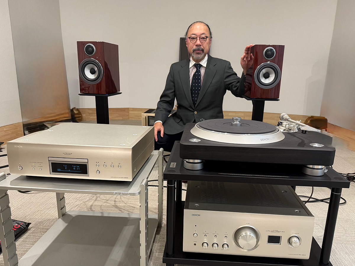 DENON 3000V[YB&W̃Xs[J[ŃI[fBIsj