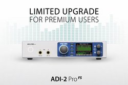 RME�AAD/DA�R���o�[�^�[�uADI-2 Pro�v�̊��Ԍ���A�b�v�O���[�h�v�����B���ʉ��i�ŁuADI-2 Pro FS�v��
