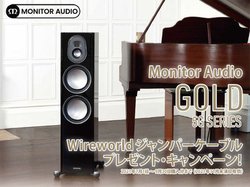 ���j�^�[�I�[�f�B�I�uGold-5G�V���[�Y�v�w����Wireworld���W�����p�[�P�[�u�����K�����炦��L�����y�[��