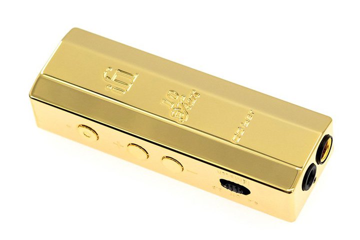 iFi audio�A��➑�/�����b�L�d�グ�̃X�e�B�b�N�^USB DAC�uGOld bar�v��6/17�����B10���N�L�O���胂�f��