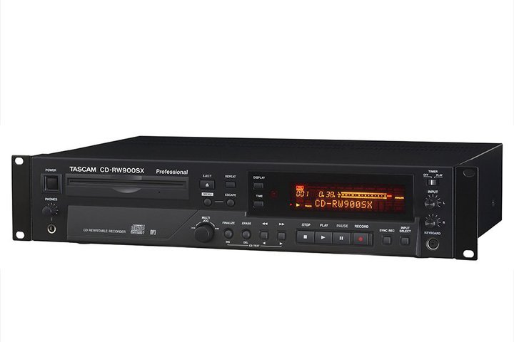 TASCAM�A�X���b�g���[�h���̋Ɩ��pCD���R�[�_�[/�v���[���[�uCD-RW900SX�v