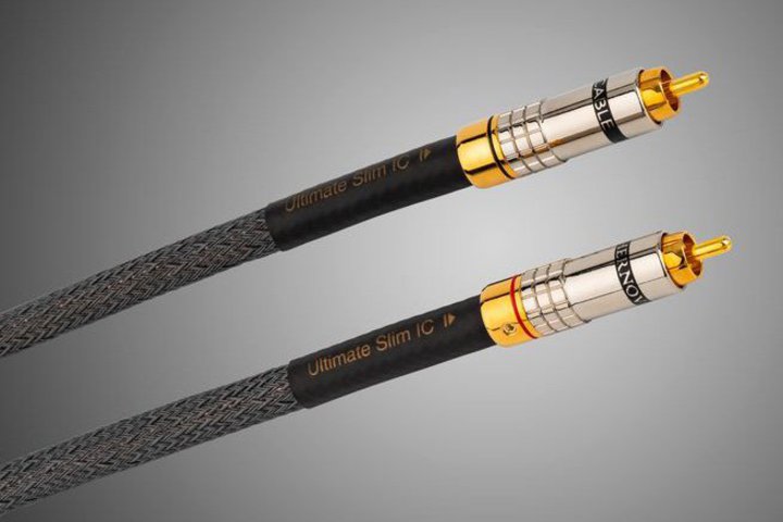 TCHERNOV CABLE�A�gBRC+���́h�̗p�̐V�t���O�V�b�vRCA�P�[�u���uULTIMATE SLIM IC RCA�v