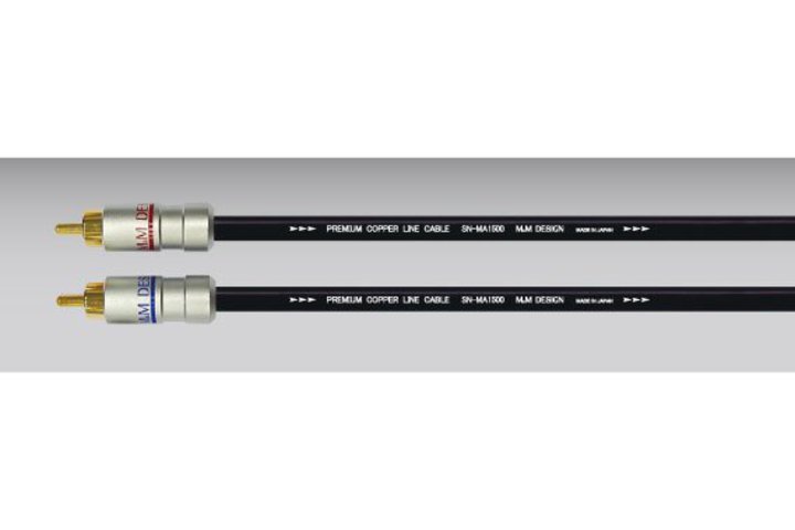 M&M�f�U�C���AOFC���̗̍p�̃G���g���[RCA�P�[�u���uSN-MA1500�v