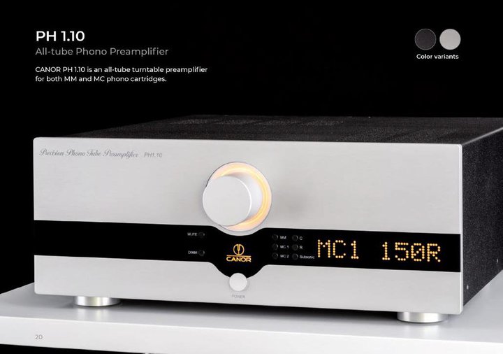 �X���o�L�A�̐^��ǃI�[�f�B�I�u�����h�uCANOR AUDIO�v���{�㗤�B12���ɑ�1�e��2���i����