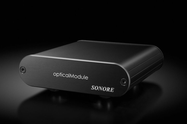 SONORE�A�V�݌v�̌��t�@�C�o�[-LAN�R���o�[�^�[�uopticalModule Deluxe V2�v