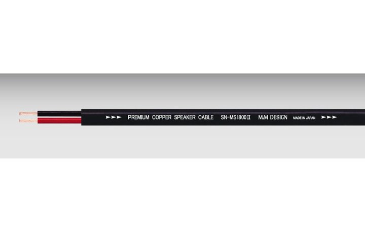 M&M DESIGN、カーオーディオ用の普及価格帯スピーカーケーブル「SN-MS1800II」