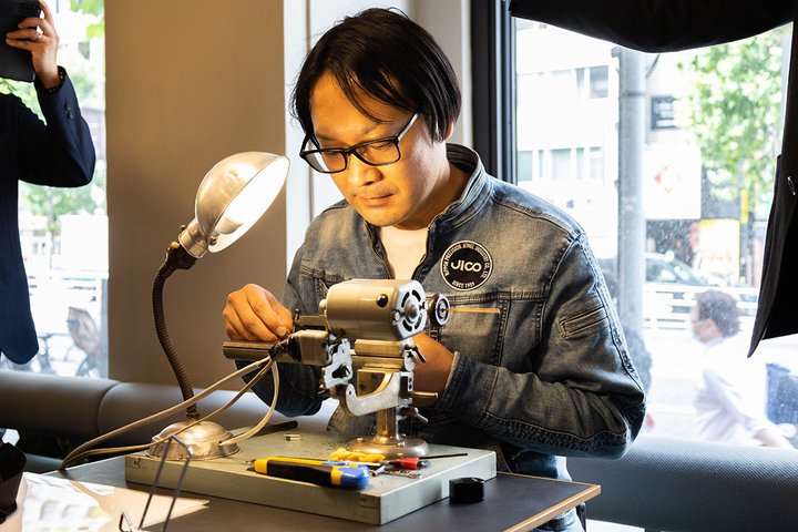 JICO�A�V�I�t�B�X��I���g�ؐ��h�J���`���o�[�쐬�̃f�������{