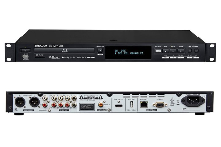 TASCAMABlu-ray/CD/SDJ[hɑΉ}`fBAv[[uBD-MP1MKIIv