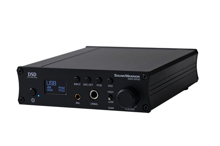 SOUND WARRIOR�A�g���C�h�E�C���E�W���p���h �ɂ�����������USB-DAC�^�A���v�uSWD-BA30�v