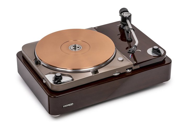 THORENS�A���������t�@�����X���x���ɖ����グ���A�i���O�v���[���[�uTD124DD Exclusive�v�B�󒍐��Y��330���~