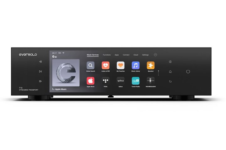 Eversolo�A���̓l�b�g���[�N�g�����X�|�[�g�uT10�v�BAmazon Music�Ή��A�N���b�N����