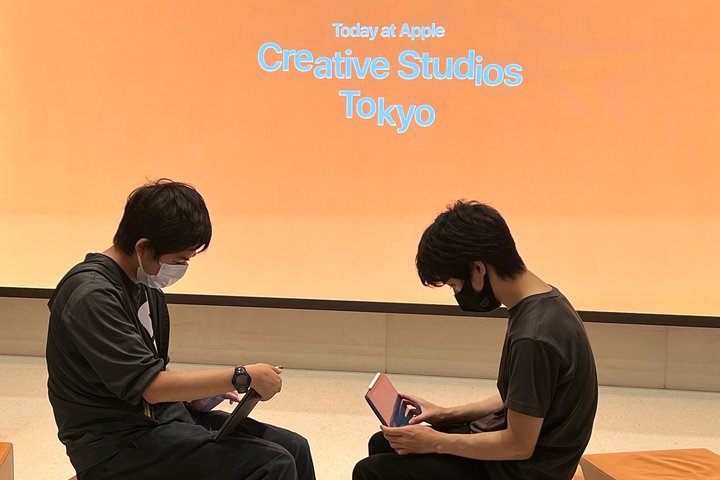 Apple StoreŃNGC^[琬BuToday at Apple Creative StudiosvJÃ|[g