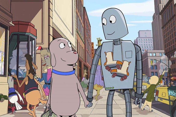 �u�Z�v�e���o�[�v�������痣��Ȃ���  ���ƃ��{�b�g�̗F���`�������̃A�j���[�V������i