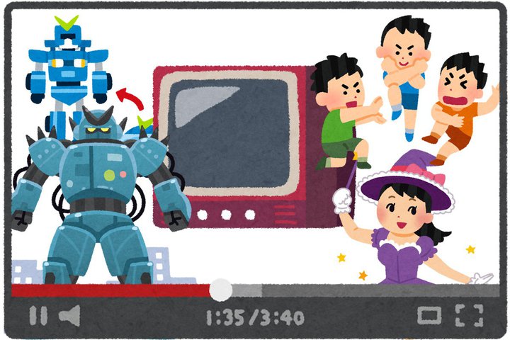 YouTube�Ŗ����Ŋς���80�`90�N��A�j���B�W�����v�^�~�j�l��^���@�����c���삪�����z�M��