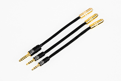 BriseAudio�A�ϊ��P�[�u���uSTR7-CONV�v�V���[�Y��4�� 2.5mm�^4�� 3.5mm���f��