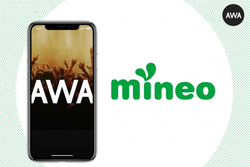 AWA�A�g�ѓd�b�T�[�r�X�umineo�v�̃I�v�V�����Ƃ��Ĕ̔��񋟂��J�n