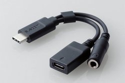 �G���R���A�X�}�z�Ȃǂ�USB Type-C�[�q���X�e���I�~�j�^�[�d�pUSB�ɕ���ł���ϊ��A�_�v�^