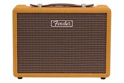 FENDER�A�c�C�[�h�d�l�M�^�[�A���v�̃f�U�C���𓥏P����Bluetooth�X�s�[�J�[�uMONTEREY TWEED�v
