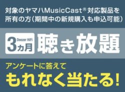 ���}�n�A�����ŁuDeezer HiFi�v��������6,000�~�����̂������R�[�h�v���[���g�B�������[�U�[���Ώ�