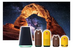 LINE Clova������4K�e���r �g���O�U�h�ƘA�g�B�d��ON/OFF�≹�ʒ����Ȃǉ����ő���\��