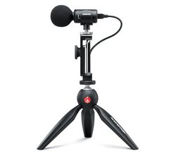 SHURE�A�X�}�z�Ƒg�ݍ��킹�Ďg���}�C�N�ƃr�f�I�A�N�Z�T���[�̃Z�b�g�uMV88+ �r�f�I�L�b�g�v