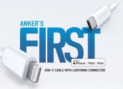 Anker�A���Џ���USB-C to Lightning�P�[�u���BMFi�擾�ς݂ō��ϋv���A1,599�~