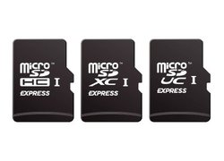 SD�J�[�h�V�K�i�umicroSD Express�v���\�B�ő�985MB/�b�̃f�[�^�]�����\��