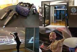 {㗤̐lCVR{݁uSurvios Virtual Reality Arcadev̌|B{̐lCVR_