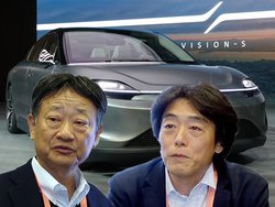 ��CES���\�j�[�̎����ԁuVISION-S�v�͂ǂ��Ɍ������H �R�A�Z�p���哱���銲��2�����