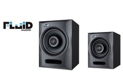 Fluid Audio�A�t���O�V�b�v���j�^�[�X�s�[�J�[�uFX80�^50�v�B���g�����Ƃɉ��ʒ����\�ȃX�C�b�`��������
