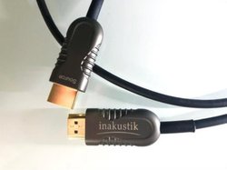 inakustik�A24Gbps�Ή��̌��t�@�C�o�[HDMI�P�[�u���uHDMI 2.0 OPTICAL FIBER CABLE�v