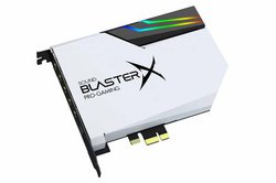 NGCeBuALEDe[vʂ̃TEhJ[hʃfuSound BlasterX AE-5 Plus Pure Editionv