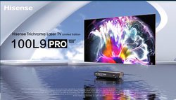 ��CES���n�C�Z���X�ATriChroma Laser TV ���胂�f���u100L9 PRO�v���\�BULED TV�̓~�jLED/8K�`�b�v������