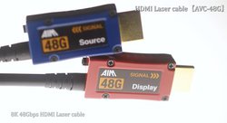 ��CES��AIM�A10K�Ή����t�@�C�o�[HDMI�P�[�u���uAVC-48G�v�B�ő�100m�܂ŉ����\