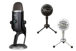 Blue�}�C�N���t�H���Y�A���@�\USB�}�C�N�uYeti X�v�uSnowball�v�B�I�����C����c�ȂǂɍœK�Ȏ������[�h��