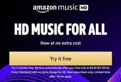 Amazon�A�č��Ń��X���X�n�C���]�uAmazon Music HD�v��l������9.99�h����