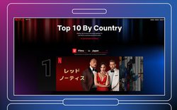 Netflix�A�S���E/�e���̐l�C��i�uTOP10���X�g�v��V�T�C�g�Ō��J�B