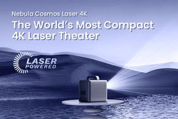 ＜CES＞Anker、世界最小レーザープロジェクター「Nebula Cosmos Laser 4K」