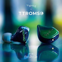 Tipsy�A12mm�_�C�i�~�b�N�h���C�o�[���ڂ�IEM�uTTROMSO�v