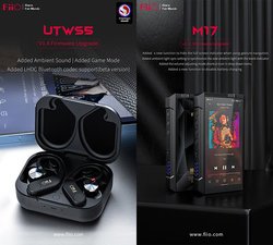 FiiO�ADAP�uM17�v��BT���V�[�o�[�A���v�uUTWS5�v���A�b�v�f�[�g�B�V�@�\��V���[�h�Ȃǒǉ�