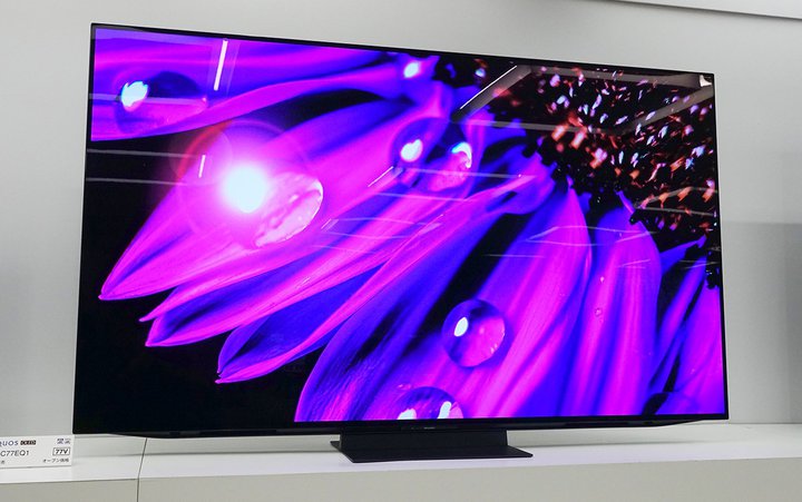 �V���[�v�A�V�f���G���W�����ڂ�4K�L�@EL�e���r�gAQUOS OLED�h�uEQ1/EQ2�v